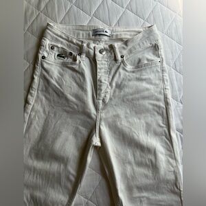 Lacoste White Skinny Denim Jeans
